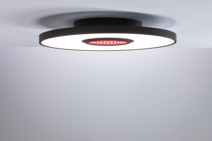 Plafonieră LED Spaceglow, RGB, 230V, 21W, negru mat [12]