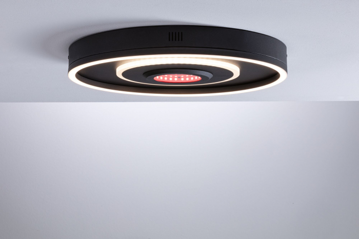 Plafonieră LED Spaceglow, RGB, 230V, 22W, negru mat [16]