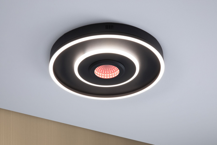 Plafonieră LED Spaceglow, RGB, 230V, 22W, negru mat [13]