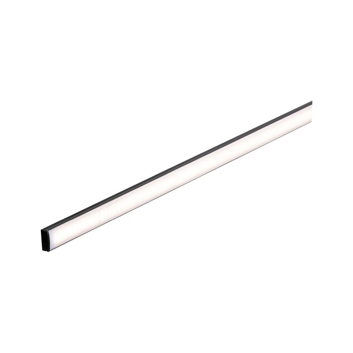 Profil Base pentru bandă LED, 2m, negru, cu difuzor alb [6]