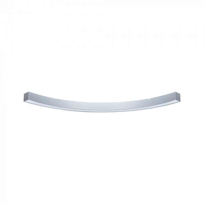 Profil luminos curb Linion, 90°, negru, 750lm, 3000K, crom mat [5]