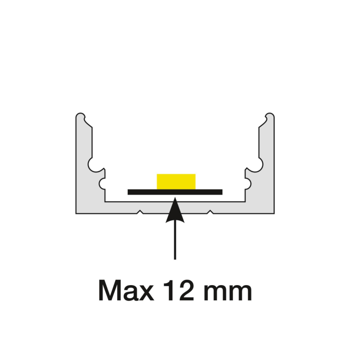 Profil SLC A1, plat, aluminiu, 2m [3]