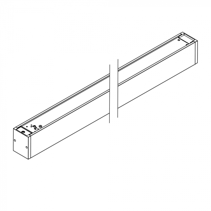 Profil SLC Click, negru, 1500mm, temperatură de culoare variabilă, flux luminos variabil Dali-2 DT6 [9]