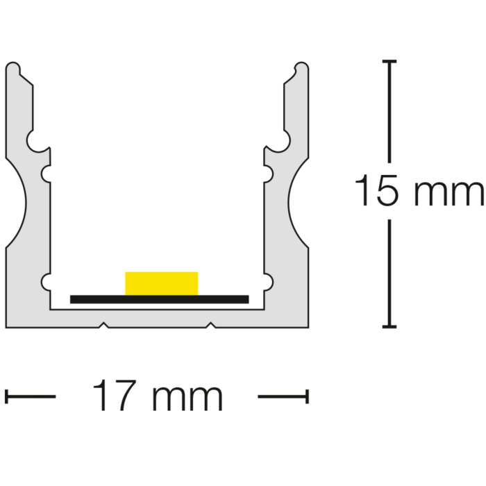 Profil SLC Pro A3, aplicat, aluminiu, 2m [3]
