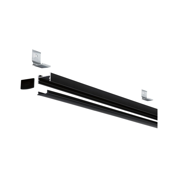 Profil Square pentru bandă LED, 2m, negru [7]