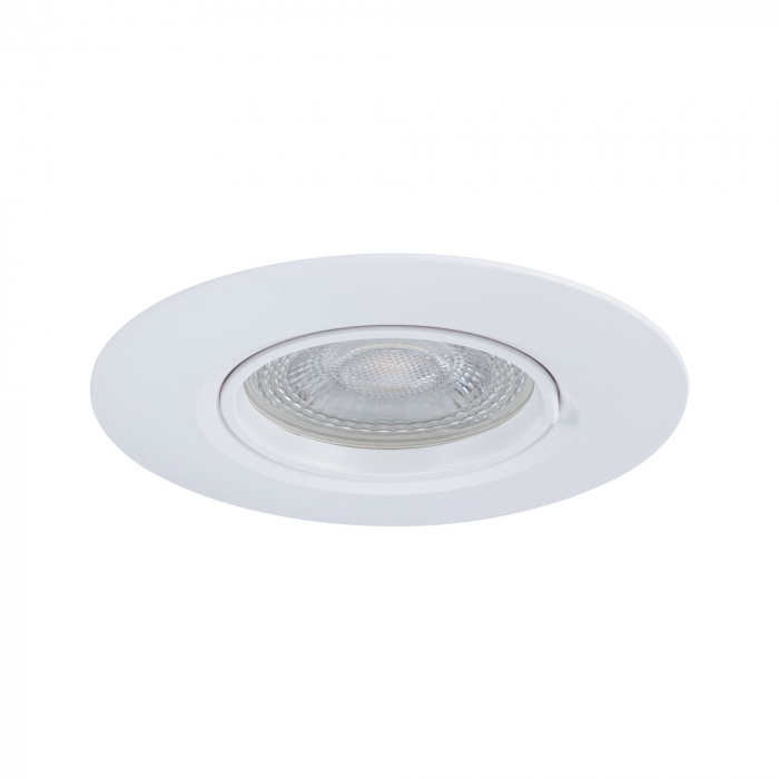 Set 10 spoturi incastrabile, fixe, rotunde, GU10, max. 10x10W, 230V, alb [4]