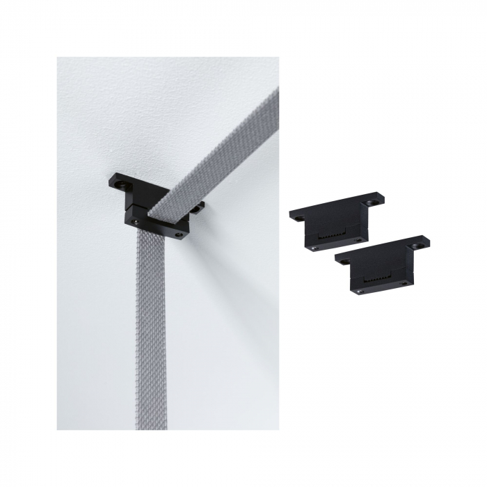 Set 2 accesorii panglică ULine, negru [2]