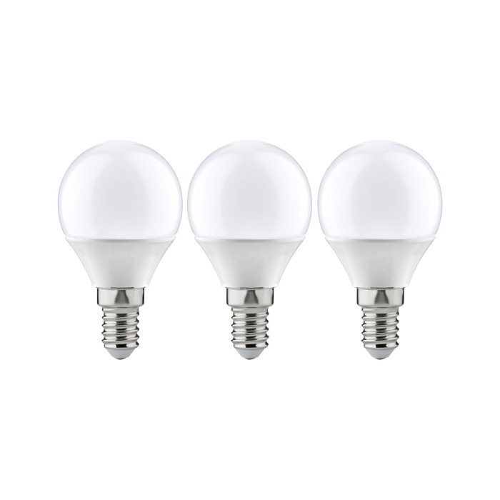Set 3 becuri LED sferice 5,5W E14 230V 2700K [2]