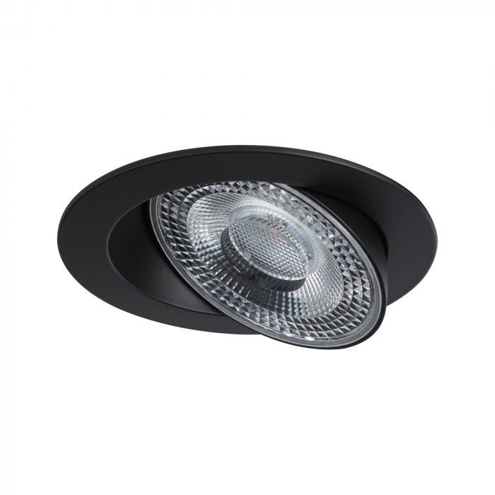 Set 3 spoturi încastrabile Aumus LED, rotunde, 105mm, 90°, 3x5W, 3x700lm, 230V, flux luminos variabil în 3 pași, temperatură de culoare variabilă 2700 - 6500K, negre [7]