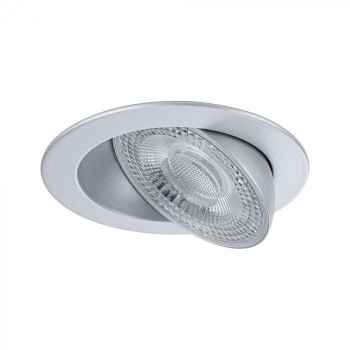 Set 3 spoturi încastrabile Aumus LED, rotunde, 105mm, 90°, 3x5W, 3x700lm, 230V, flux luminos variabil în 3 pași, temperatură de culoare variabilă 2700 - 6500K, crom mat [7]