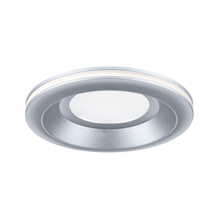 Set 3 spoturi încastrabile LED Sormus, IP65, rotunde, 100mm, 3x4,8 / 1,5W, 560lm / 180lm, 230V,  3000K, crom mat [12]