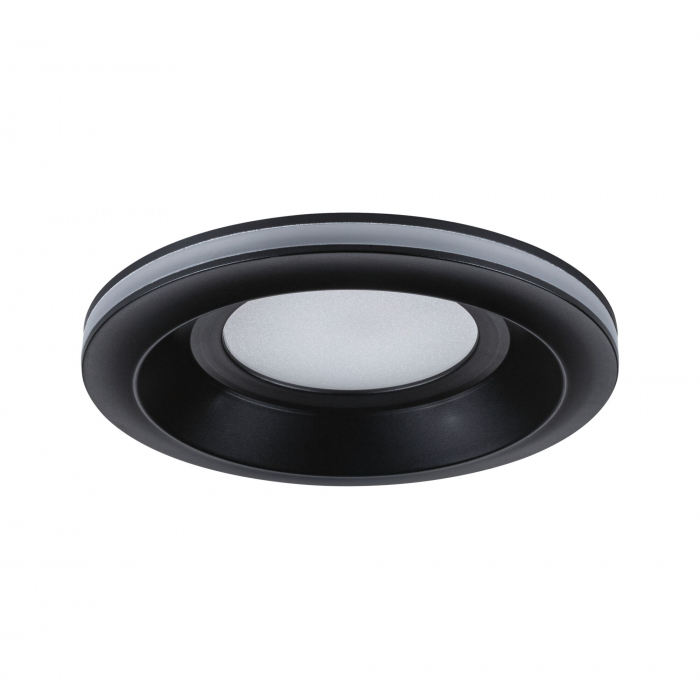 Set 3 spoturi încastrabile LED Sormus, IP65, rotunde, 100mm, 3x4,8 / 1,5W, 560lm / 180lm, 230V,  3000K, negru mat [7]