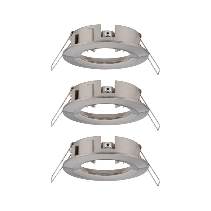 Set 3 spoturi încastrabile Choose max 3x10W 230V 51mm metal mat, fixe [2]