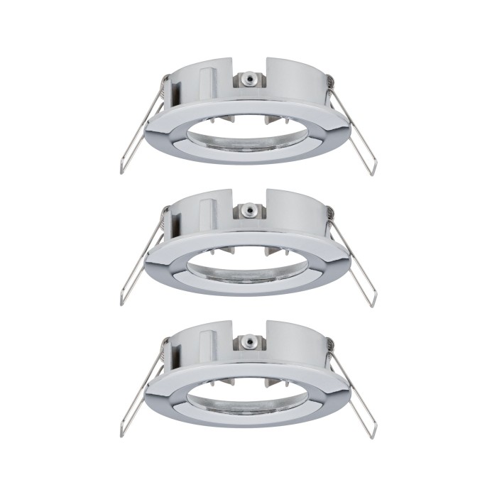 Set 3 spoturi încastrabile Choose max 3x10W 230V 51mm crom, fixe [2]