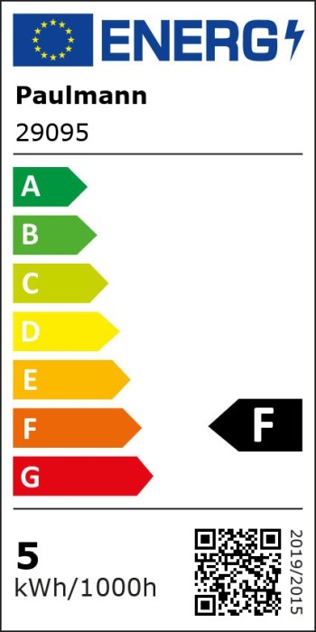 Set 5 becuri lumânare cu filament, 230V, E14, 5x470lm, 5x4,8W, 2700K, mat [4]