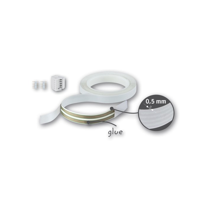 Set aplică LED pentru tablouri Xana, 2700K, 420lm, 230/24V, 5,5W, cu flux luminos variabil, aluminiu periat [5]