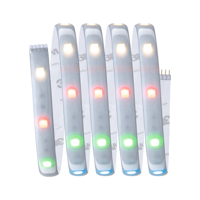 Set bandă Paulmann MaxLED 250, Smart Home Zigbee, RGBW, 1,5m, IP44, 9W, 300lm, 30LEDs/m, RGBW, 24VA [2]