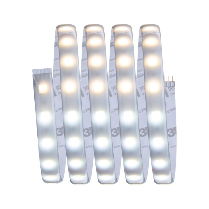 Set bandă Paulmann MaxLED 500, Smart Home Zigbee, 1,5m, IP44, 9W, 825lm, 60LEDs/m, 20VA, temperatură de culoare variabilă [2]