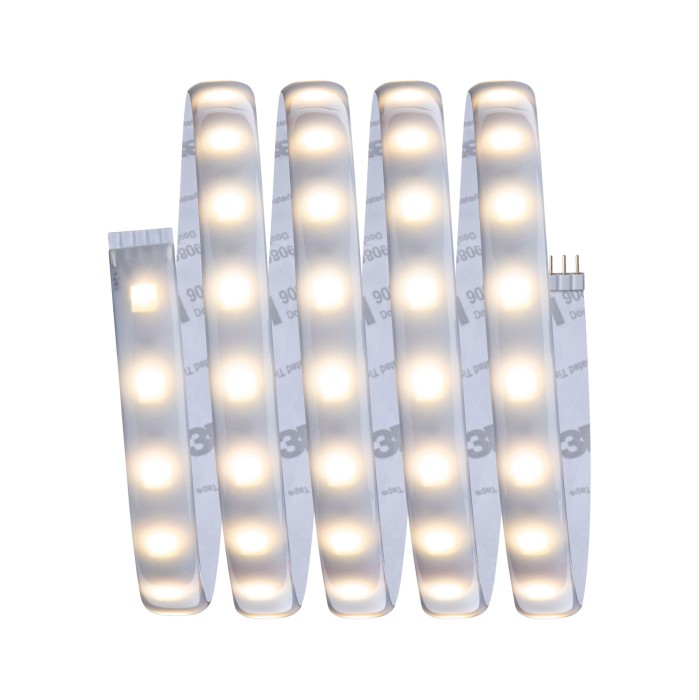 Set bandă Paulmann MaxLED 500, Smart Home Zigbee, 1,5m, IP44, 9W, 825lm, 60LEDs/m, 20VA, temperatură de culoare variabilă [3]