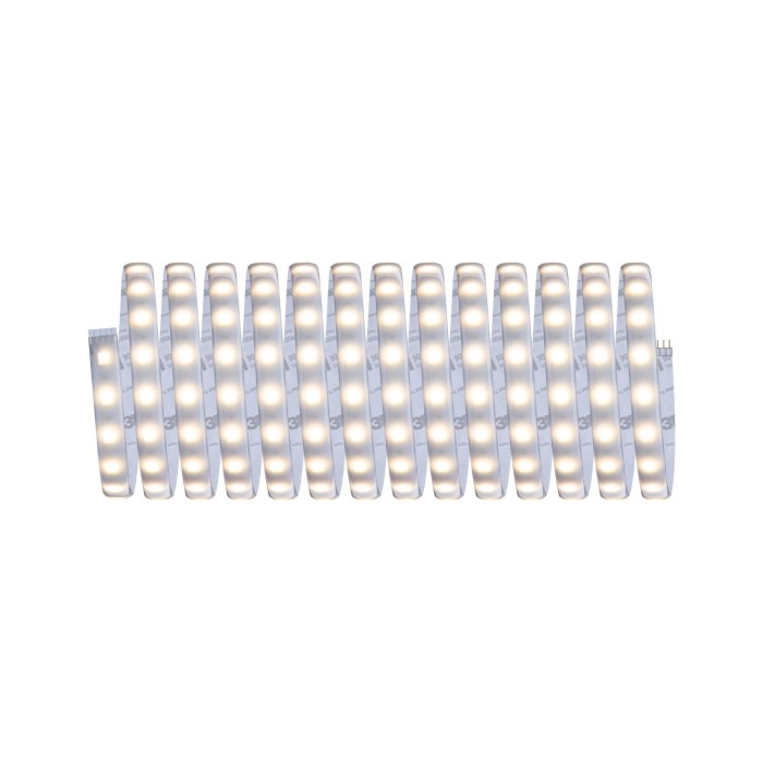Set bandă Paulmann MaxLED 500, Smart Home Zigbee, 5m, IP44, 26W, 2750lm, 60LEDs/m, 50VA, temperatură de culoare variabilă [3]