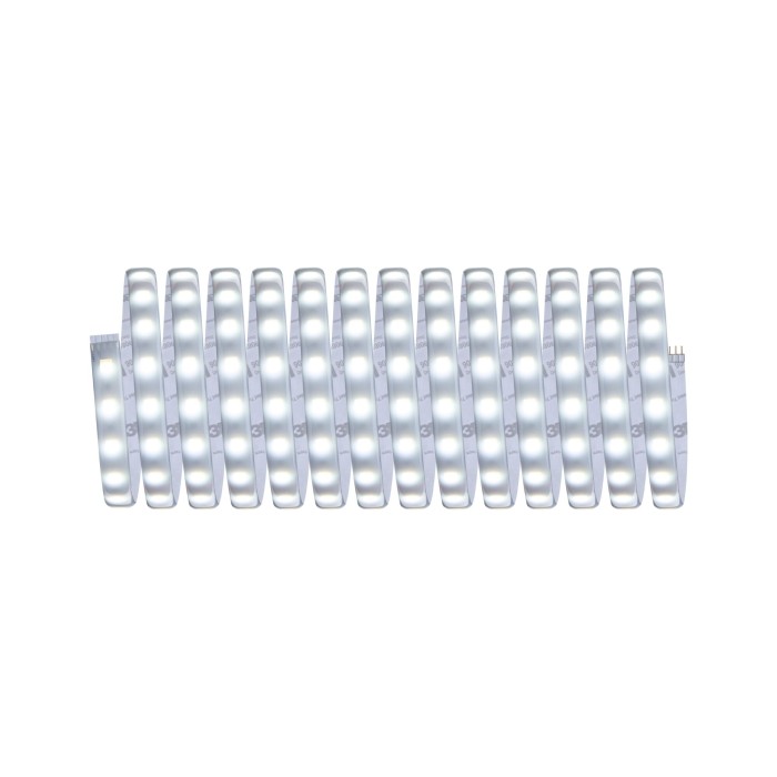 Set bandă Paulmann MaxLED 500, Smart Home Zigbee, 5m, IP44, 26W, 2750lm, 60LEDs/m, 50VA, temperatură de culoare variabilă [4]