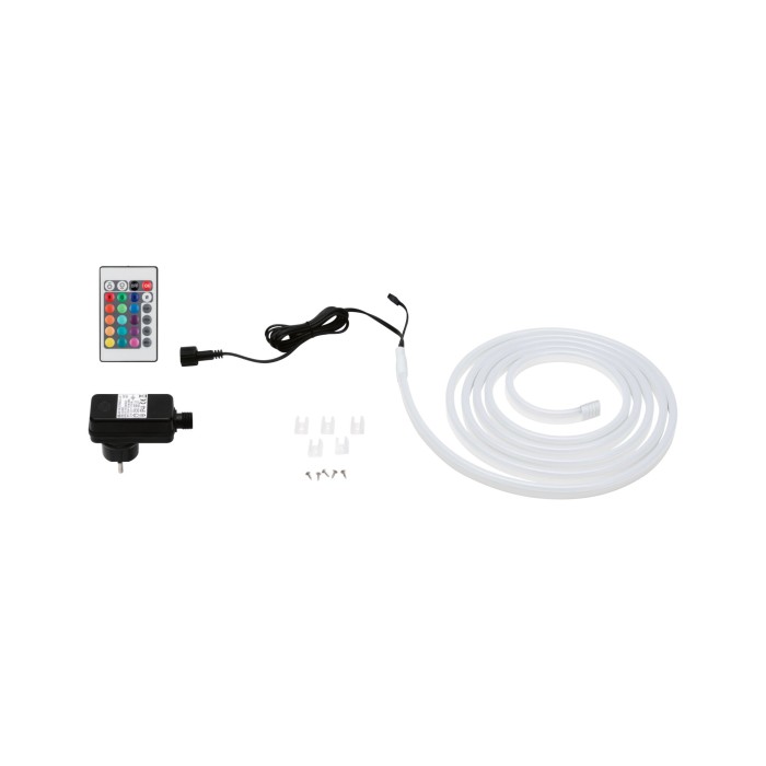 Set bandă Paulmann SimpLED de exterior, 3m, IP65, 19,5W, 38lm/m, 72LEDs/m, RGB [6]