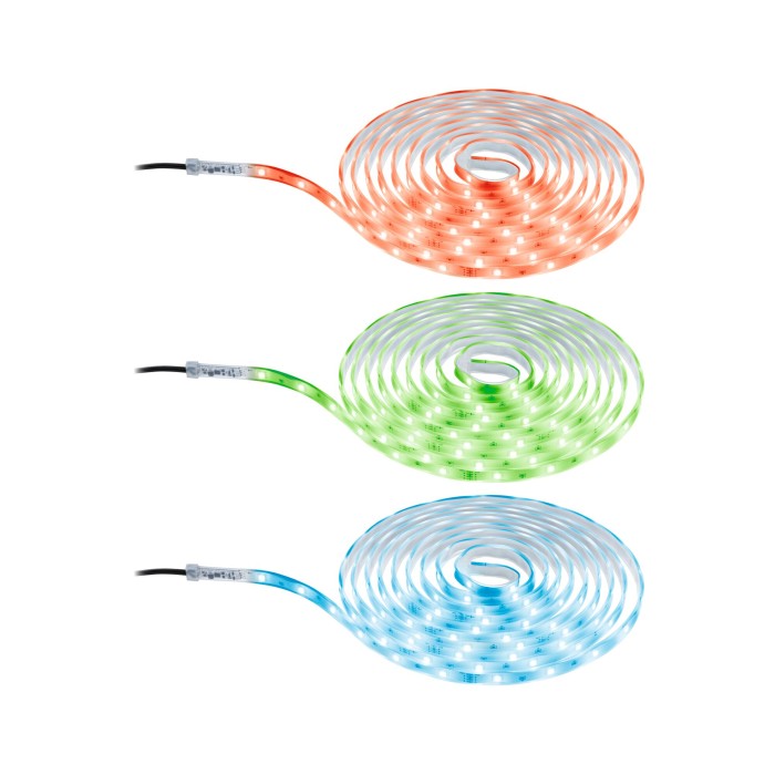 Set bandă Paulmann SimpLED de exterior, 5m, IP65, 13W, 45lm/m, 24LEDs/m, RGB [8]