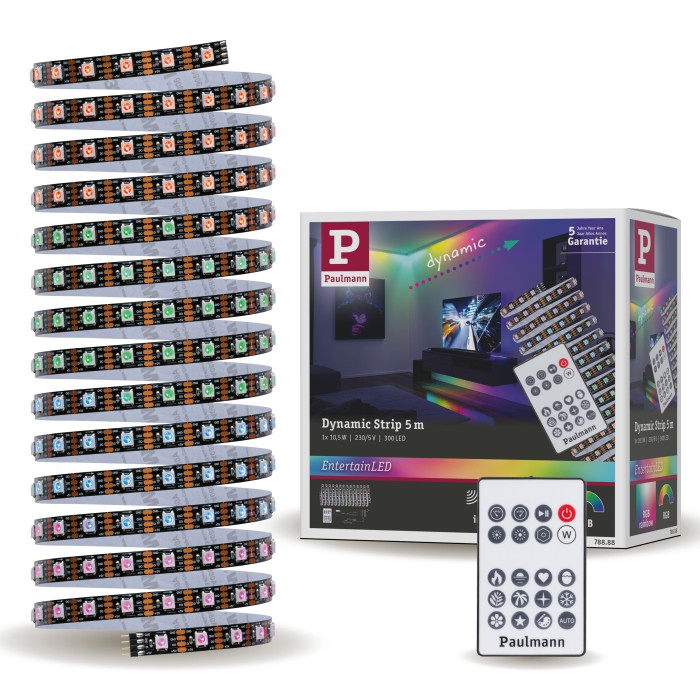 Set complet bandă EntertainLED Dynamic RGB, 5m, 10.5W, 60LEDs/m, 15VA [2]