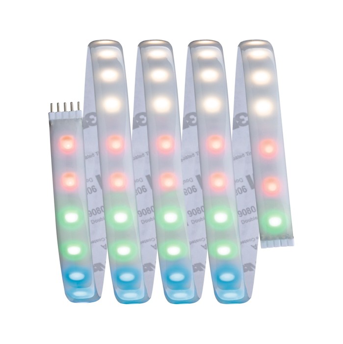 Set bandă MaxLED 1000 RGBW, 1,5m, IP44, 18W, 1000lm/m, 72LEDs/m, RGBW, 25VA [2]