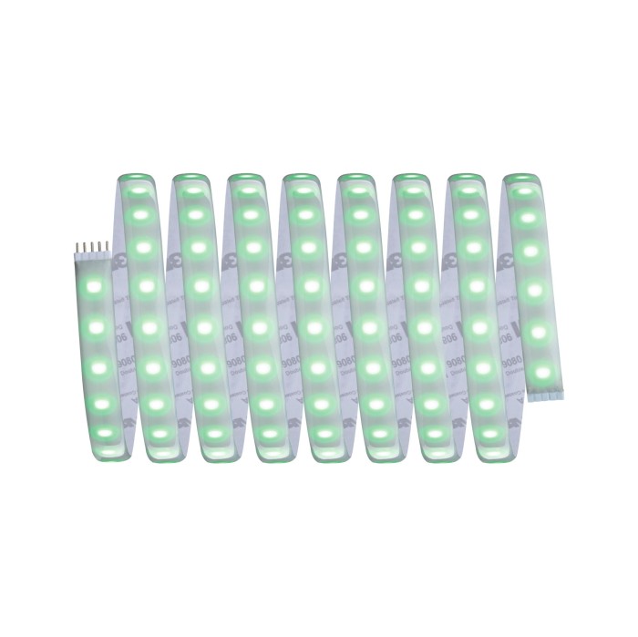 Set bandă MaxLED 1000 RGBW bază, 3m, IP44, 33W, 1000lm/m, 72LEDs/m, RGBW, 75VA [5]