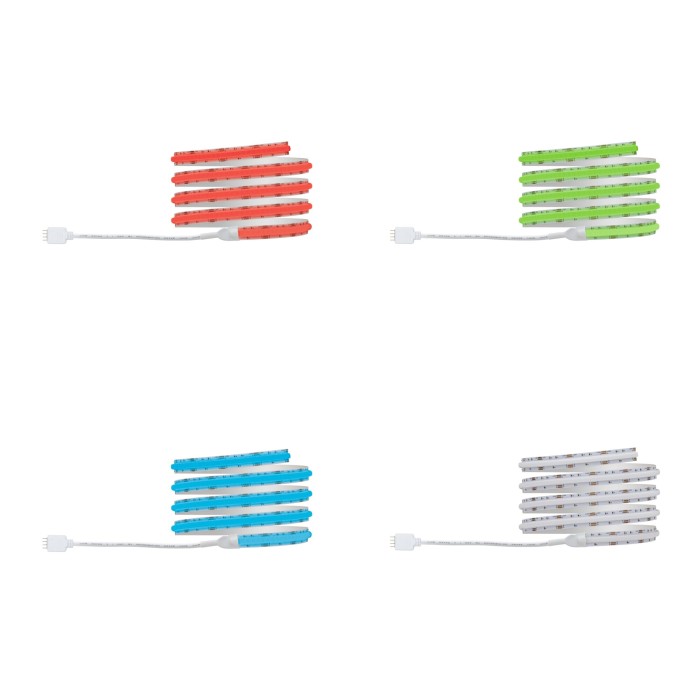 Set bandă SimpLED COB, 1,5m, 12W, 495lm, 840LEDs/m, RGB, 24VA [4]