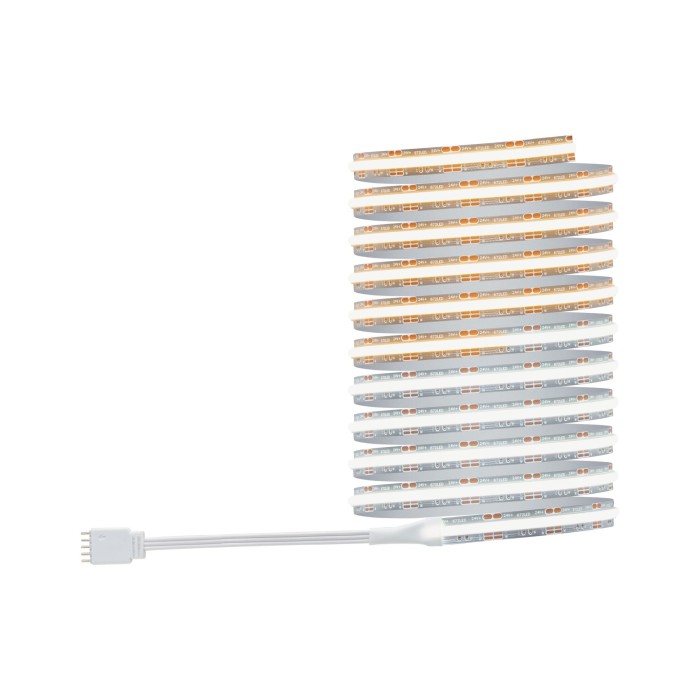 Set bază cu benzi MaxLED 1000 COB, 3m, 25,5W, 1200lm/m, 673LEDs/m, temperatură de culoare variabilă, 50VA [5]