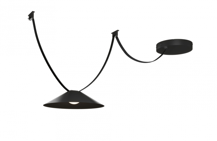 Set bază panglici Uline Cone, 5m, 12W, negru [3]