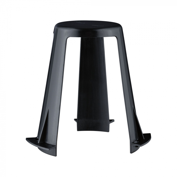 Set de 20 distanțieri pentru spoturi încastrabile, 62-90mm, negru, plastic [1]