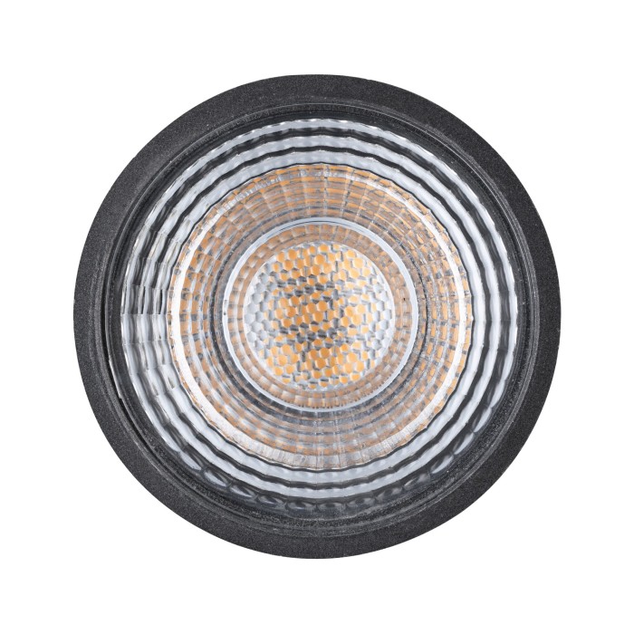 Set de 3 becuri LED Reflector, GU5,3, 12V, 3x450lm, 3x6W, 2700K, negru [3]