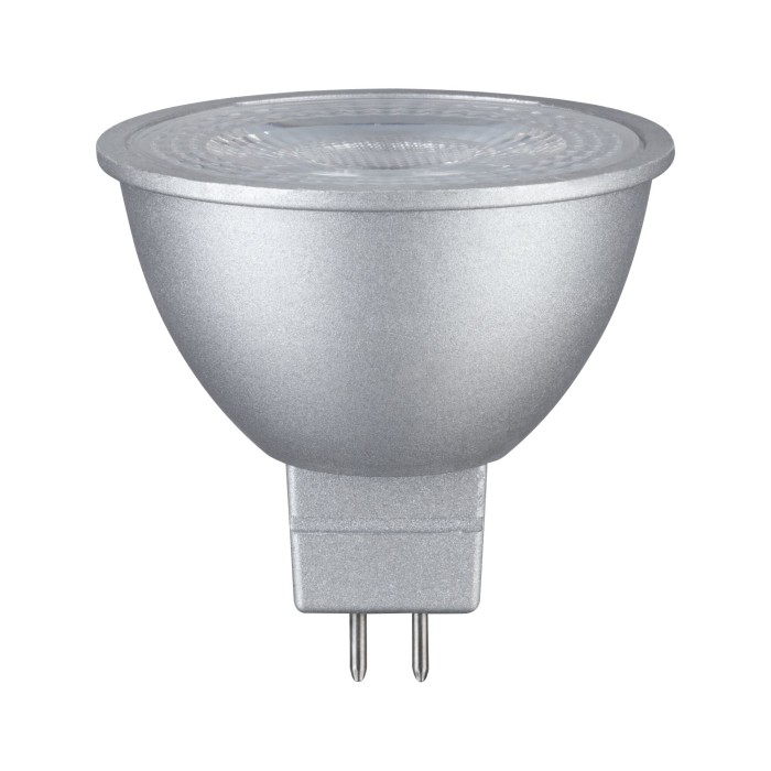 Set de 3 becuri LED Reflector, GU5,3, 12V, 3x450lm, 3x6W, 2700K, crom [2]