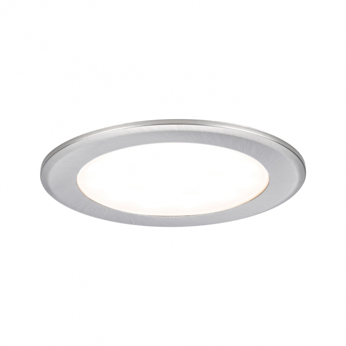 Set de 3 spoturi LED încastrabile pentru mobilier, 3x2,5W, 3x180lm, 230/12V, 3000K, metal mat [2]