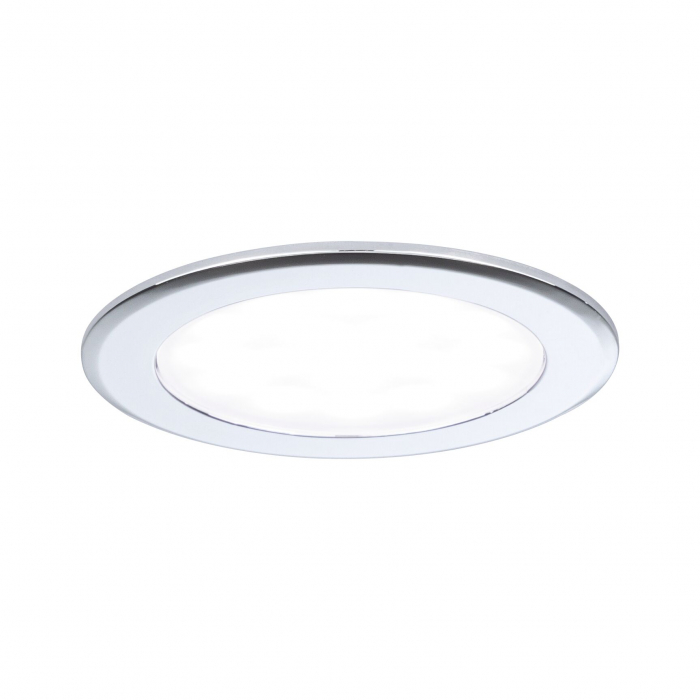 Set de 3 spoturi LED încastrabile pentru mobilier, 3x2,5W, 3x180lm, 230/12V, 4000K, crom [2]
