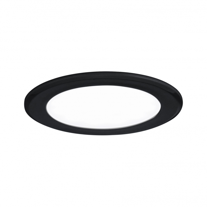 Set de 3 spoturi LED încastrabile pentru mobilier, 3x2,5W, 3x180lm, 230/12V, 4000K, negru mat [2]