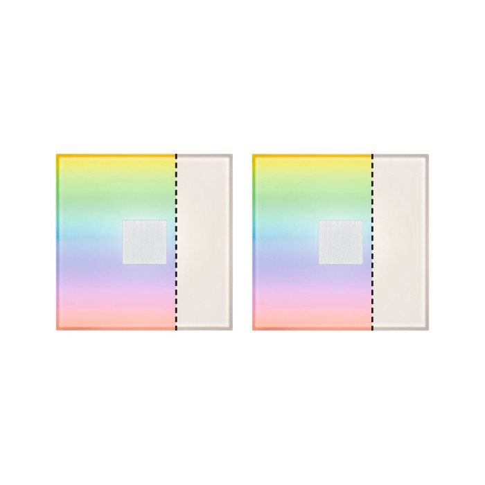 Set de bază LumiTiles Square 10x10cm, 2 plăci, RGBW [2]