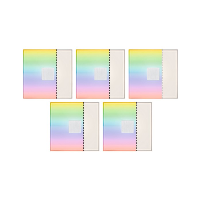 Set de bază LumiTiles Square 10x10cm, 5 plăci, RGBW [2]