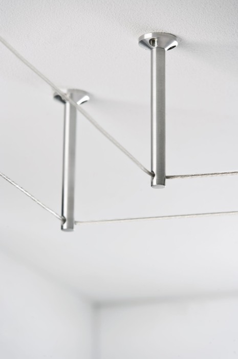 Set distanțieri cu schimbare de direcție Light&Easy 165mm crom metal [2]
