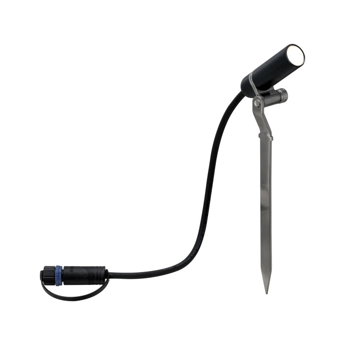Set spoturi bază Plantini P&S 3000K 3x2,5W 24V 40° antracit, aluminiu, transformator inclus [2]