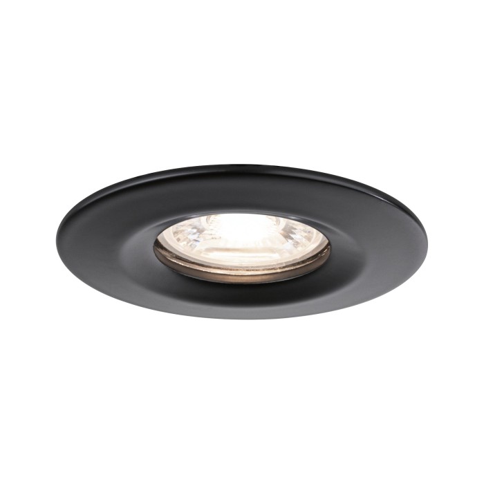 Set spoturi încastrabile Nova mini Coin, fixe, negru, 3x4W [3]