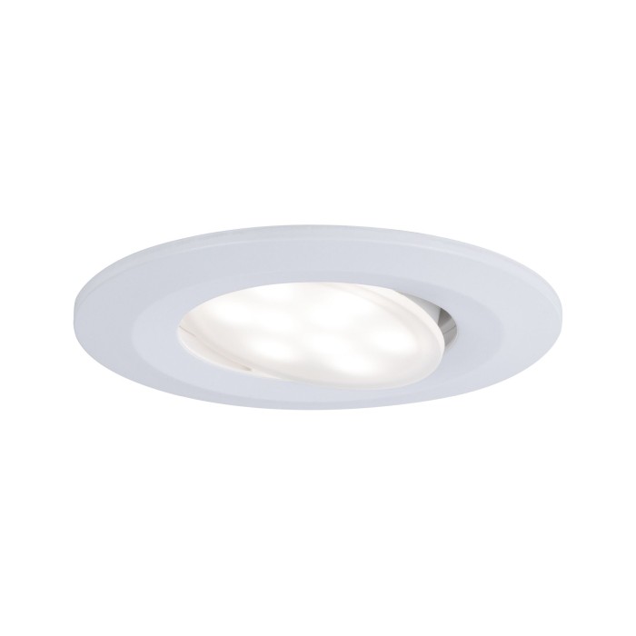 Set spoturi încastrabile Calla IP65 rotunde, orientabile LED 3x560lm 4000K 6,5W 230V alb mat, cu flux luminos variabil [2]
