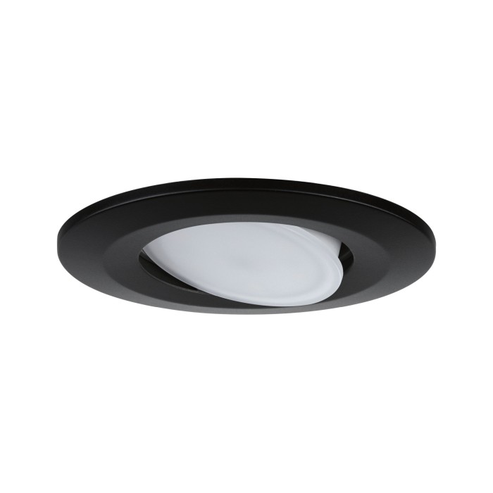 Set spoturi încastrabile Calla WhiteSwitch, rotunde, orientabile, 3x550lm, negru [4]