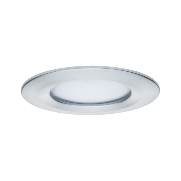 Set spoturi încastrabile LED Nova, rotunde, fixe IP44 3x6,5W 2700K 230V GU10 51mm aluminiu [3]