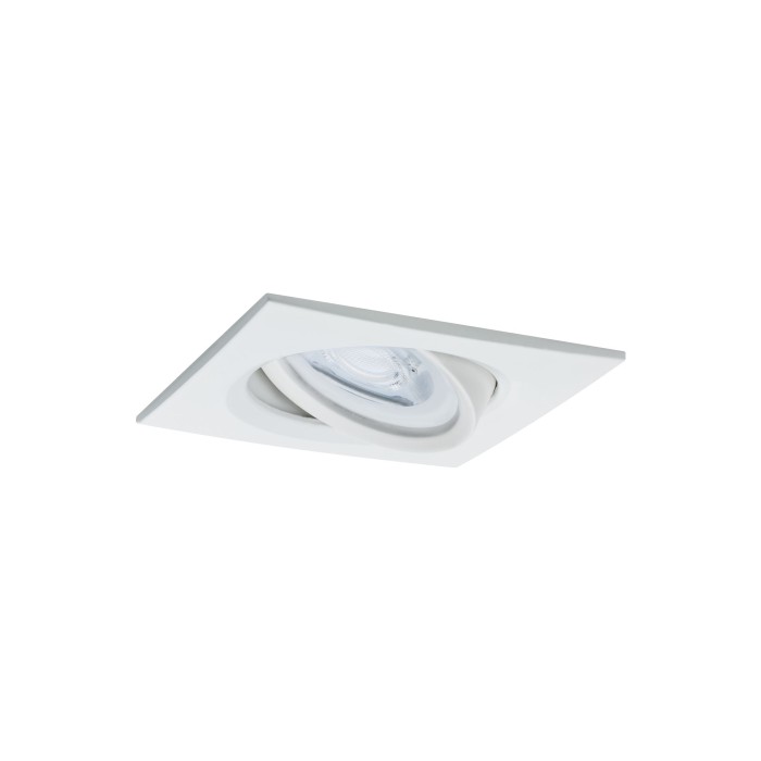 Set spoturi încastrabile Nova Coin pătrate, orientabile LED 3x6,5W 2700K 230V, alb [3]