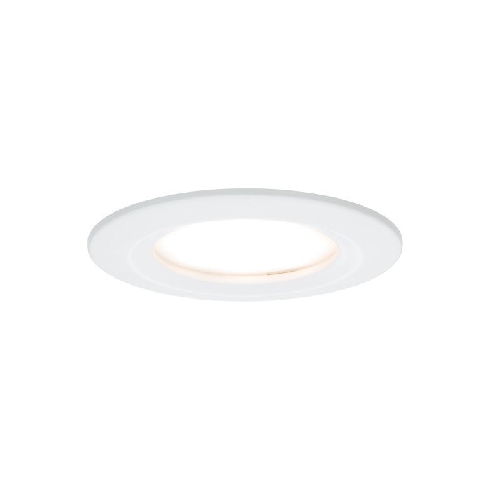 Set spoturi încastrabile Nova Coin rotunde, fixe LED 3x6,5W 2700K 230V, albe [2]