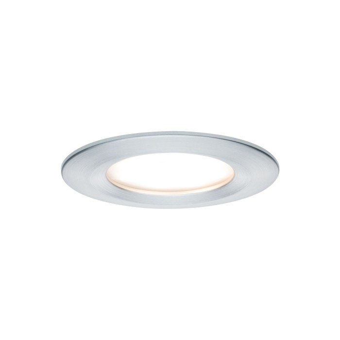 Set spoturi încastrabile Nova Coin rotunde, fixe LED 3x6,5W 2700K 230V, aluminiu [2]